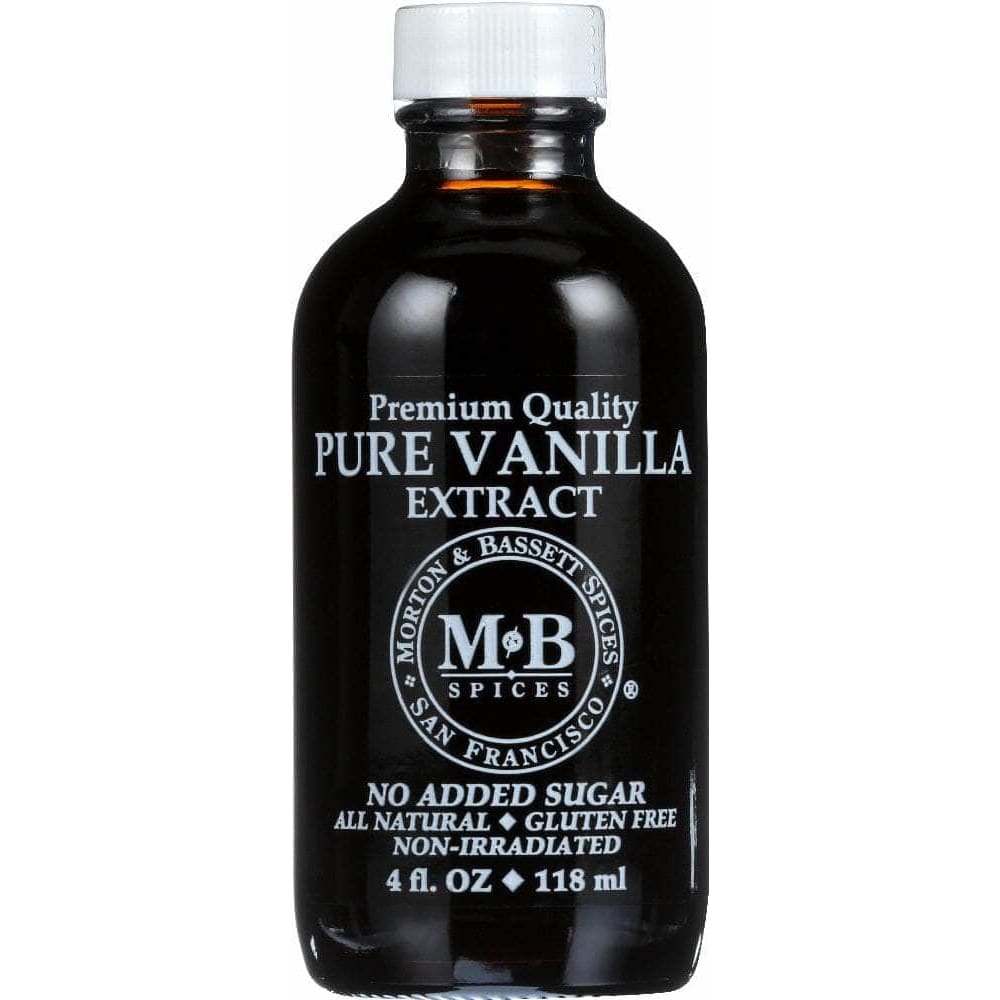 Morton & Bassett Morton & Bassett Pure Vanilla Extract, 4 oz