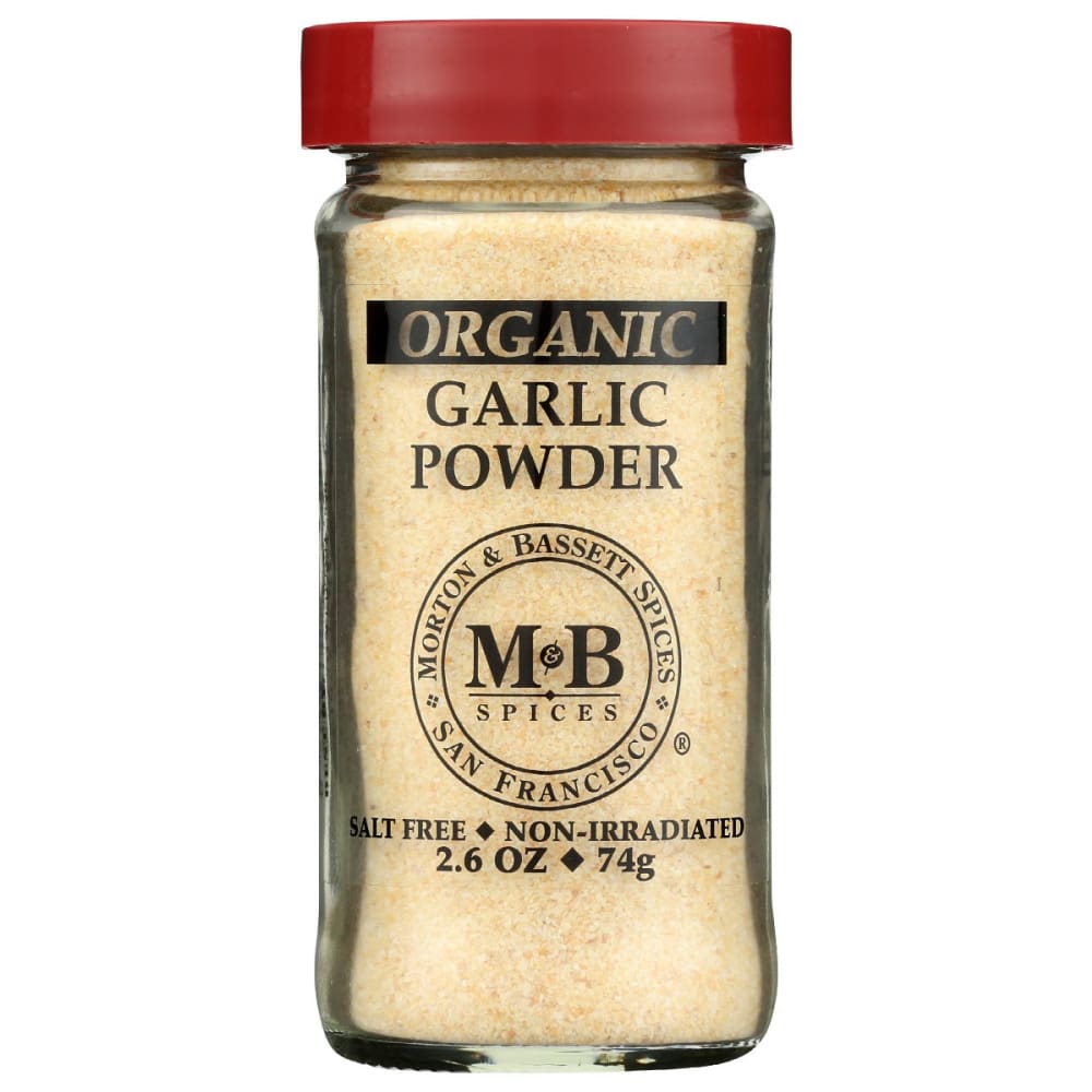 MORTON & BASSETT: Seasoning Garlic Powder 2.6 oz (Pack of 3) - MORTON & BASSETT