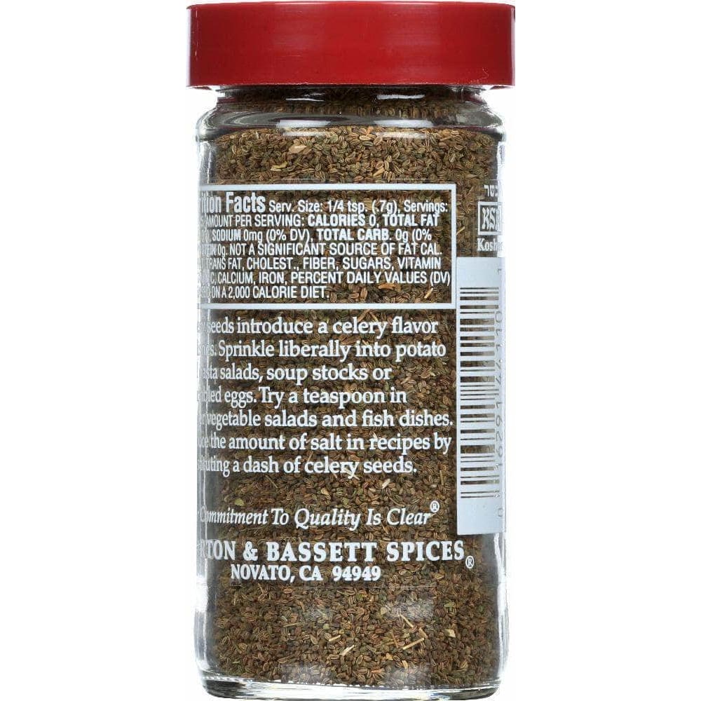 Morton & Bassett Morton & Bassett Spices Celery Seed, 1.9 oz