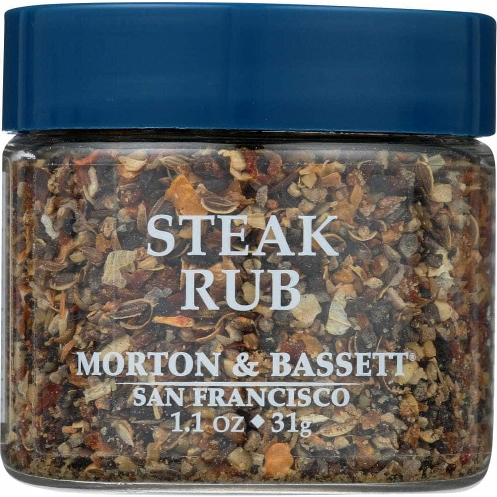 Morton & Bassett Morton & Bassett Steak Rub Seasoning, 1.1 oz