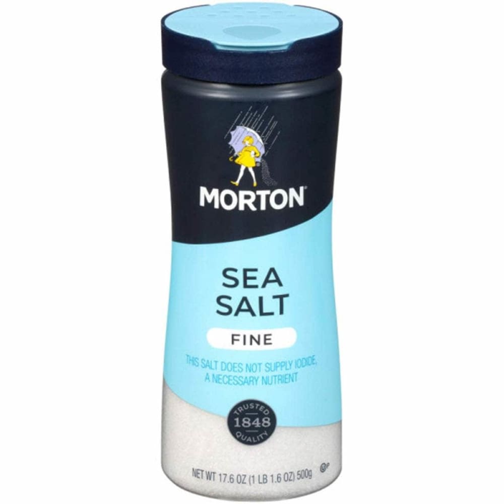 MORTONS Grocery > Cooking & Baking > Seasonings MORTONS: Fine Sea Salt, 17.6 oz