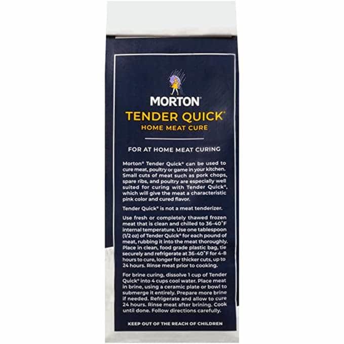 MORTONS Grocery > Cooking & Baking > Seasonings MORTONS: Tender Quick, 2 lb