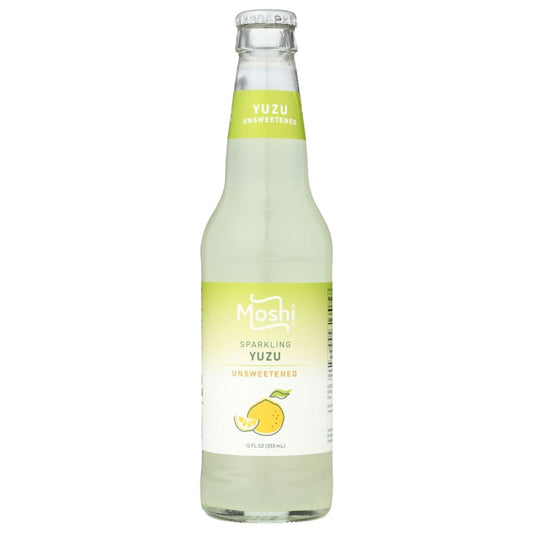 MOSHI: Water Sprkl Yuzu 12 FO (Pack of 5) - Grocery > Beverages > Water > Sparkling Water - MOSHI