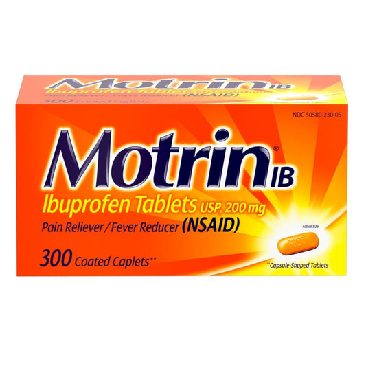 Motrin IB Ibuprofen Aches and Pain Relief 300 ct. - Motrin