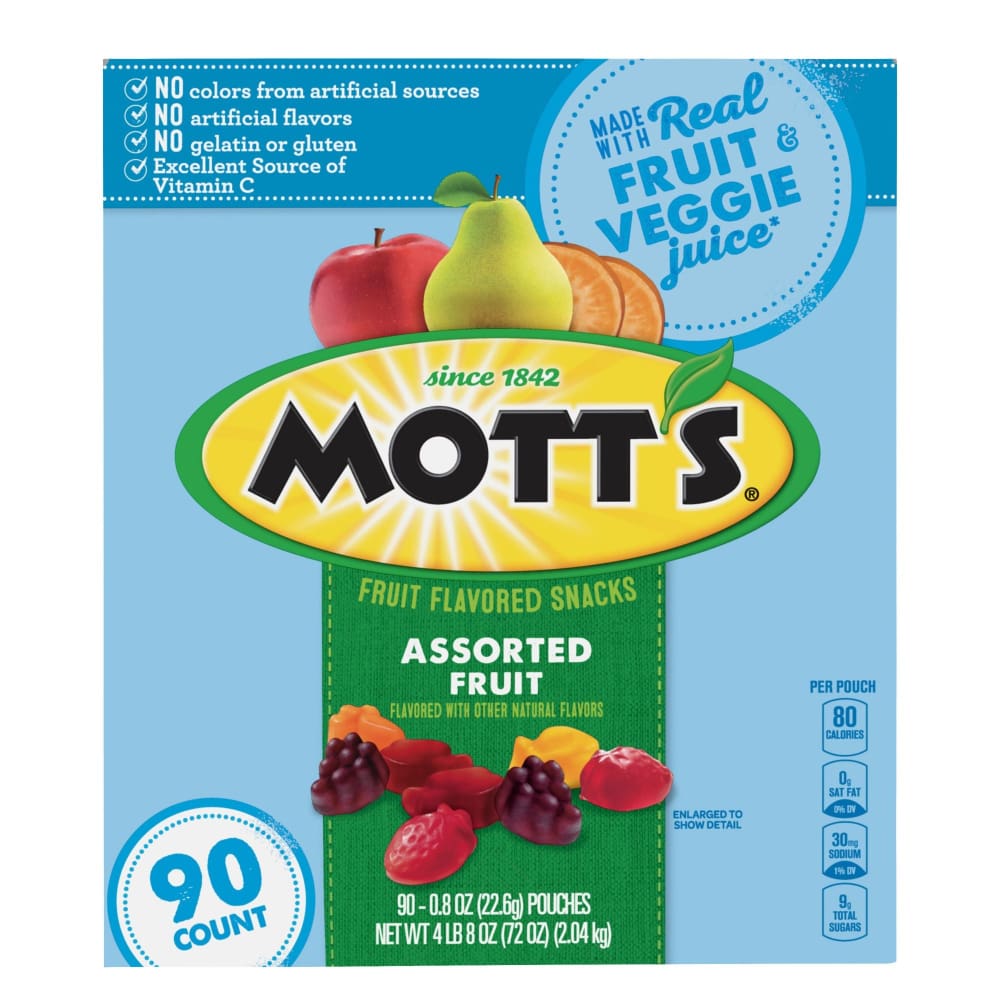Mott’s Fruit Flavored Snacks 90 ct. - Mott’s