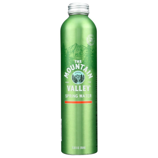 MOUNTAIN VALLEY: Water Spring In Aluminum 25.36 fo (Pack of 5) - Beverages > Water - MOUNTAIN VALLEY