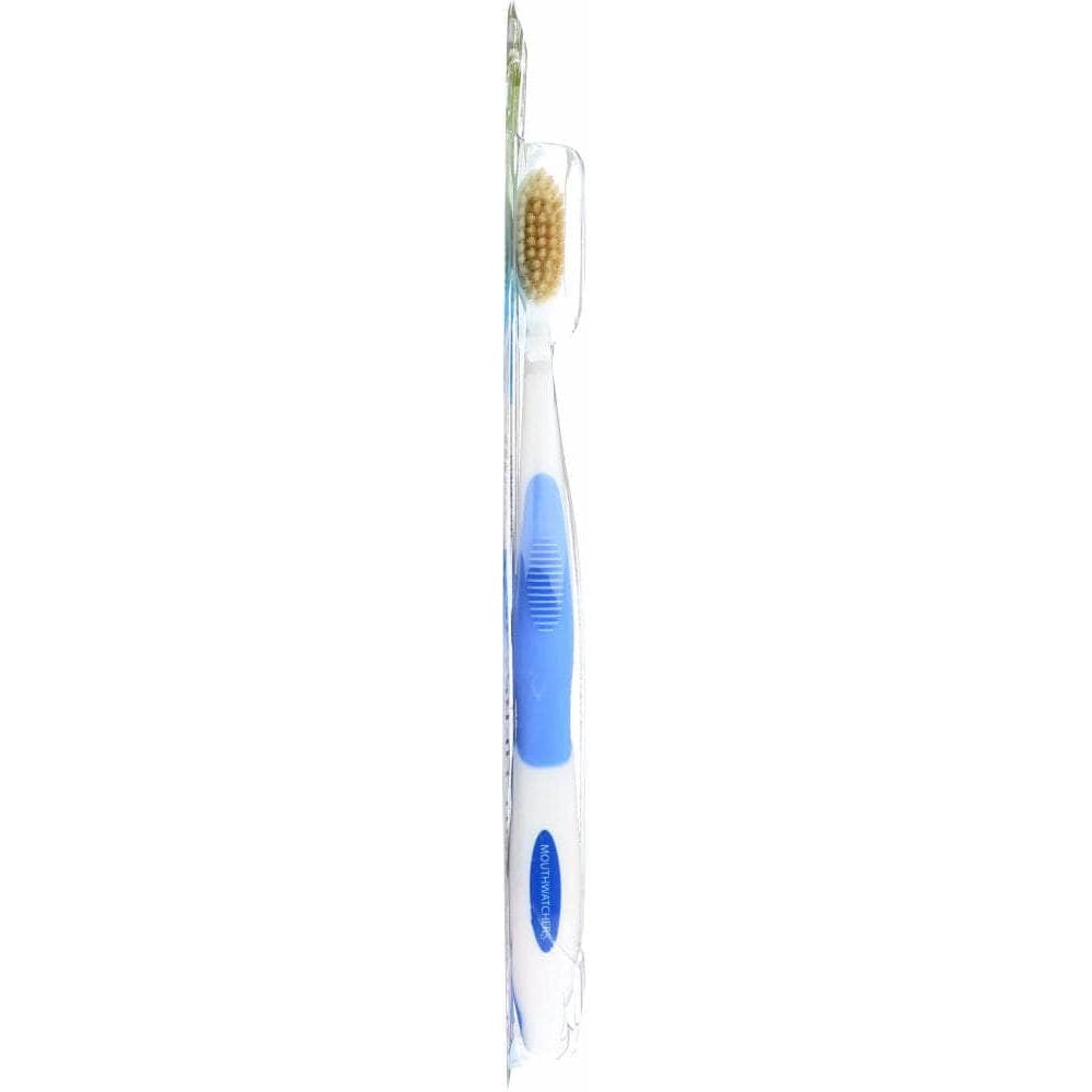 DOCTOR PLOTKAS Mouth Watchers Toothbrush Adult Manual Blue, 1 Ea