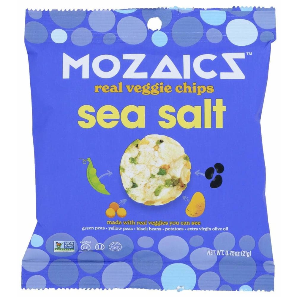 MOZAICS Grocery > Snacks > Chips MOZAICS: Sea Salt Real Veggie Chips, .75 oz