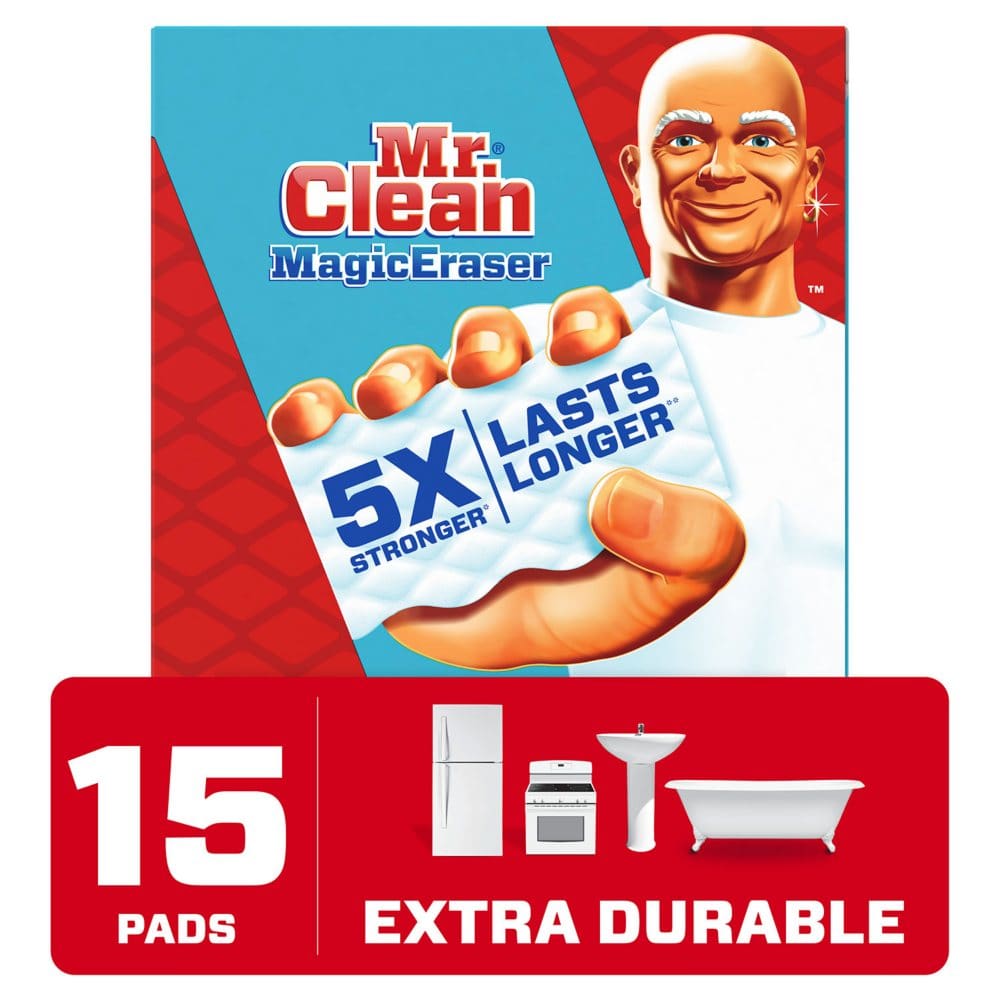 Mr. Clean Magic Eraser Extra Durable Scrubber Sponges (15ct.) - All Purpose Cleaners - Mr Clean Magic