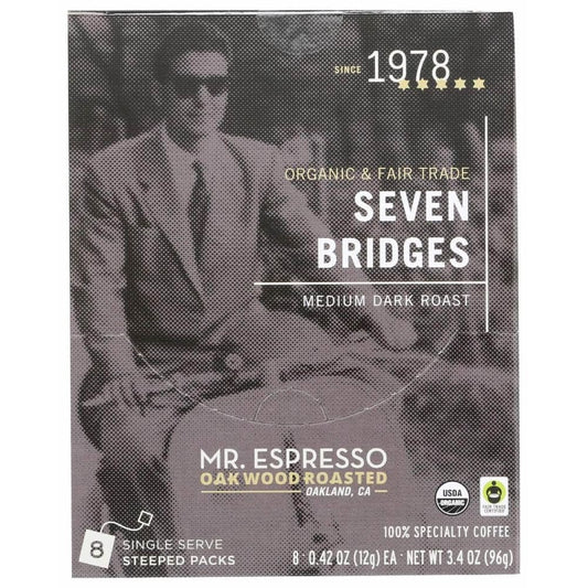 MR ESPRESSO Mr. Espresso Coffee Seven Bridges Md, 8 Bg