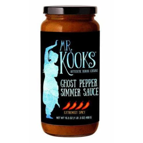 MR KOOKS Grocery > Pantry MR KOOKS Ghost Pepper Simmer Sauce, 16.5 oz