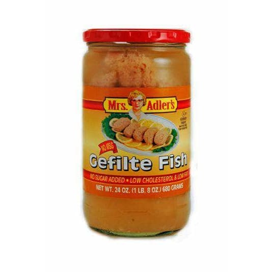MRS ADLERS Grocery > Pantry > Meat Poultry & Seafood MRS ADLERS: Gefilte Fish No Sugar, 24 oz