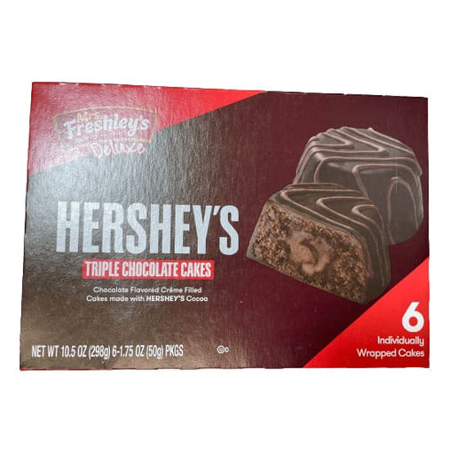 Mrs. Freshley's Mrs. Freshley's Kosher Hershey's Triple Chocolate Cakes, 1.75 Oz, 6 Count