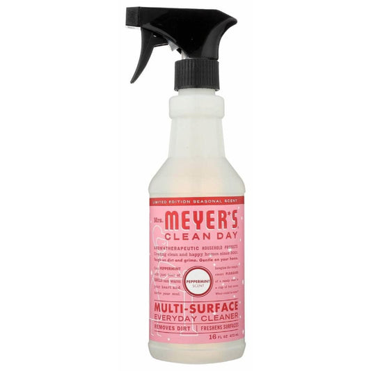 MRS MEYERS CLEAN DAY Mrs Meyers Clean Day Clnr Mltsrfce Hol Peprmnt, 16 Oz