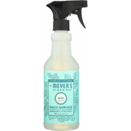 MRS MEYERS CLEAN DAY Mrs Meyers Clean Day Clnr Mltsrfce Spring Mint, 16 Oz