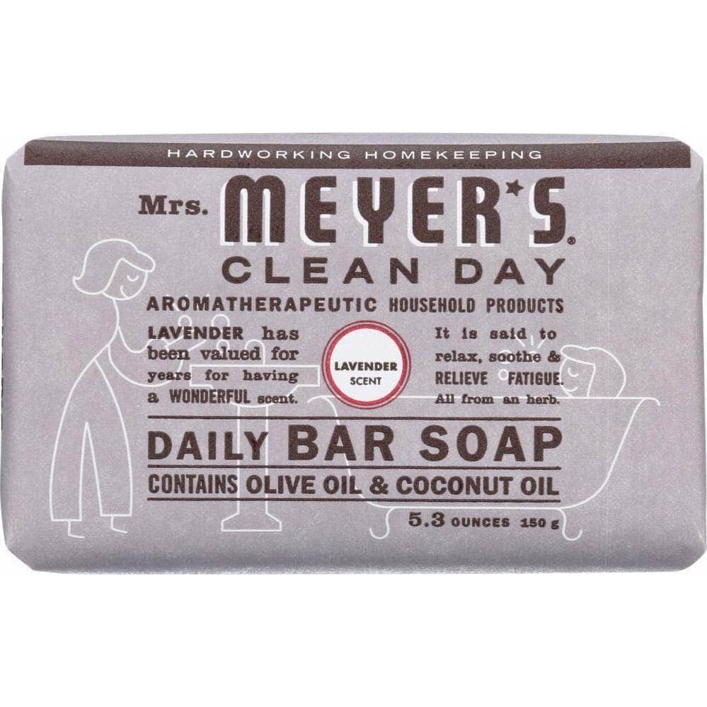Mrs Meyers Clean Day Mrs Meyers Clean Day Daily Bar Soap Lavender Scent, 5.3 oz