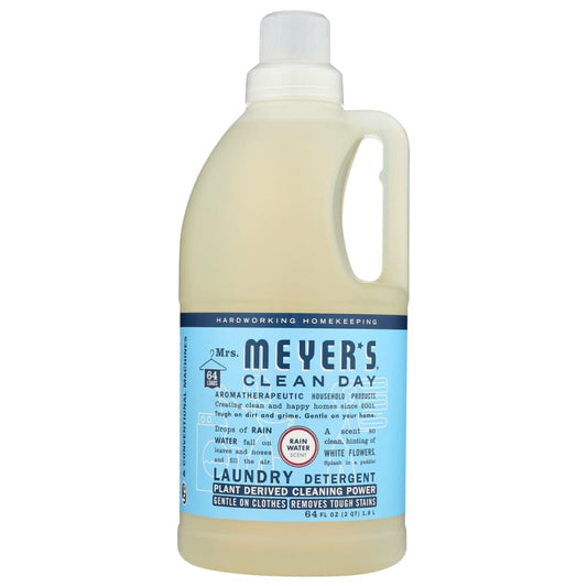 MRS MEYERS CLEAN DAY: Detergent Laundry Rainwtr 64 OZ - Home Products > Laundry Detergent - MRS MEYERS CLEAN DAY