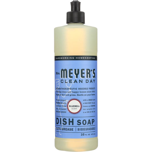 MRS. MEYER’S CLEAN DAY: Dish Soap Bluebell Scent 16 oz (Pack of 4) - Home Products > Dish Detergent - MRS MEYERS CLEAN DAY