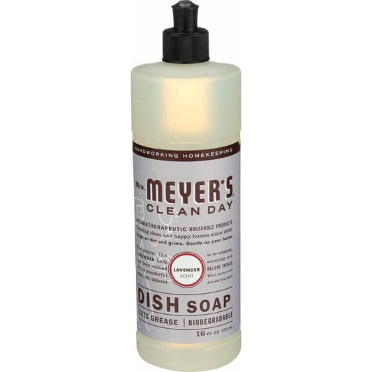 MRS MEYERS CLEAN DAY Mrs Meyers Clean Day Lavender Dish Soap, 16 Oz