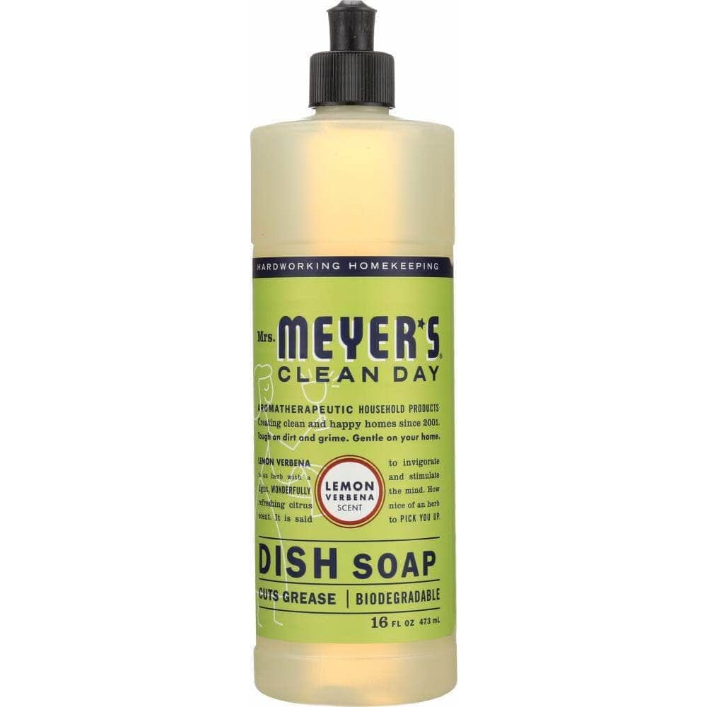 Mrs Meyers Clean Day Mrs Meyers Clean Day Liquid Dish Soap Lemon Verbena Scent, 16 oz