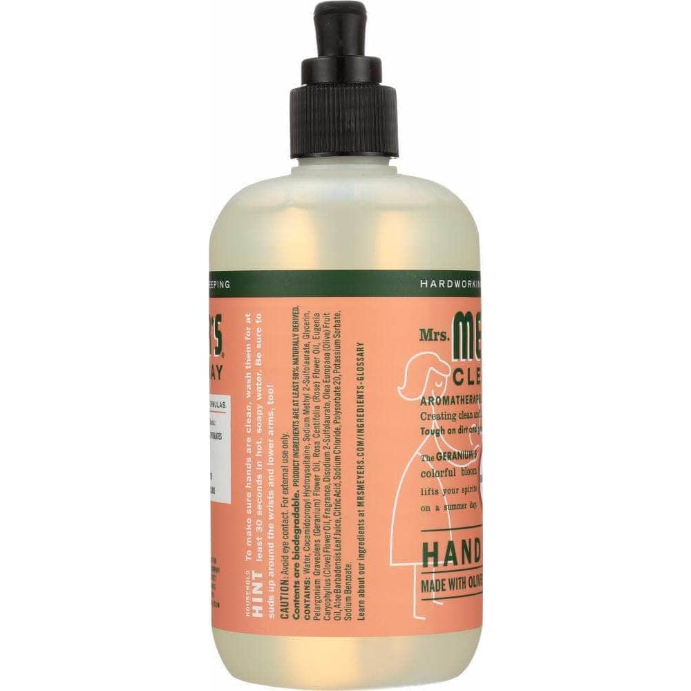 Mrs Meyers Clean Day Mrs Meyers Clean Day Liquid Hand Soap Geranium Scent, 12.5 oz