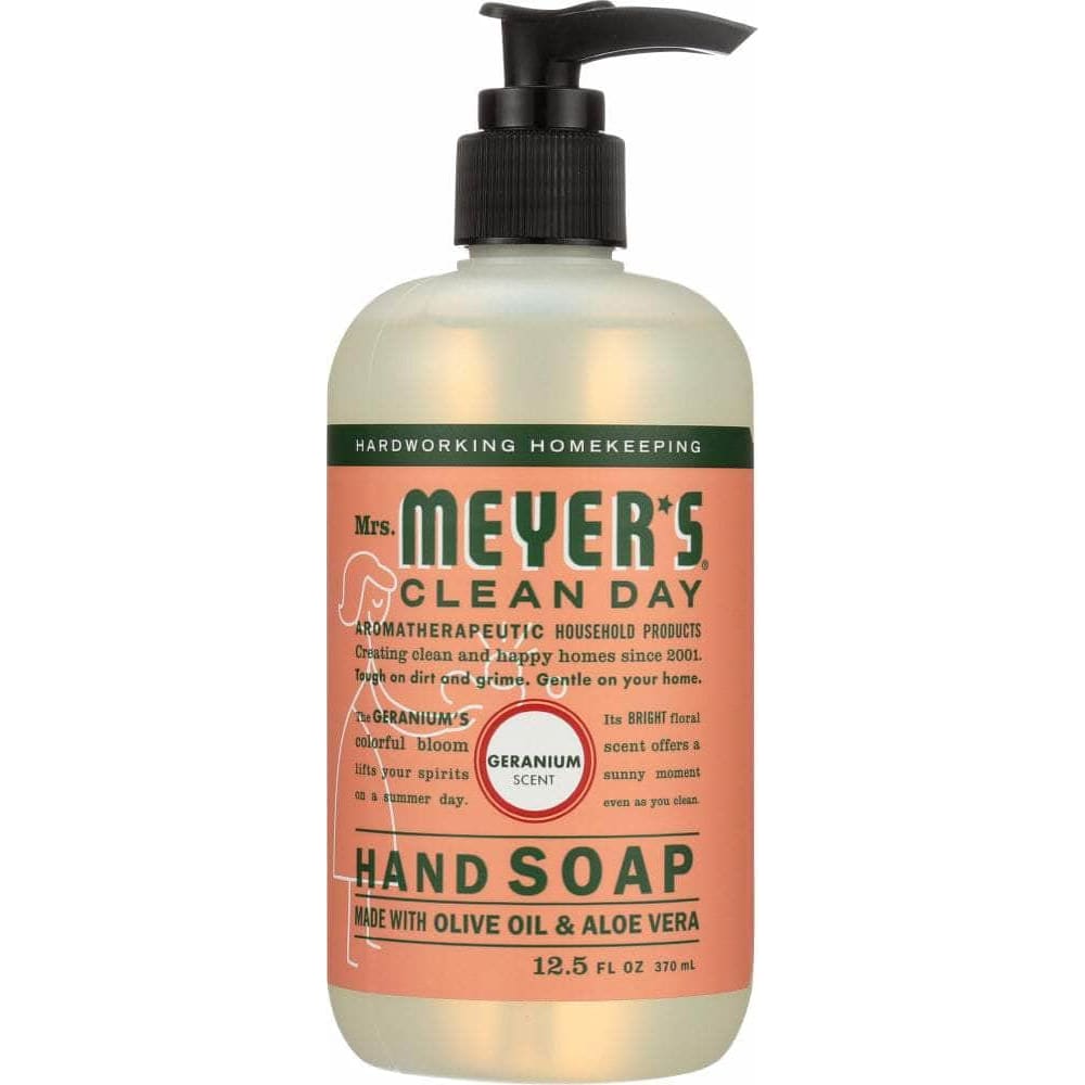 Mrs Meyers Clean Day Mrs Meyers Clean Day Liquid Hand Soap Geranium Scent, 12.5 oz