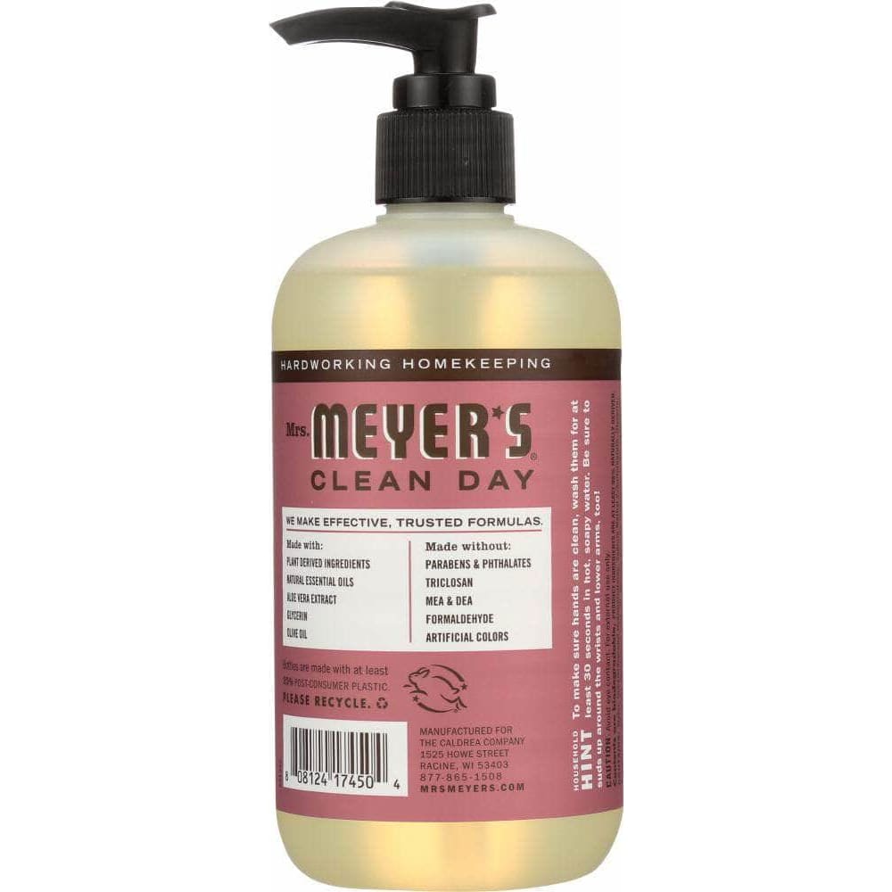 Mrs Meyers Clean Day Mrs. Meyer's Clean Day Liquid Hand Soap Rosemary Scent, 12.5 Oz