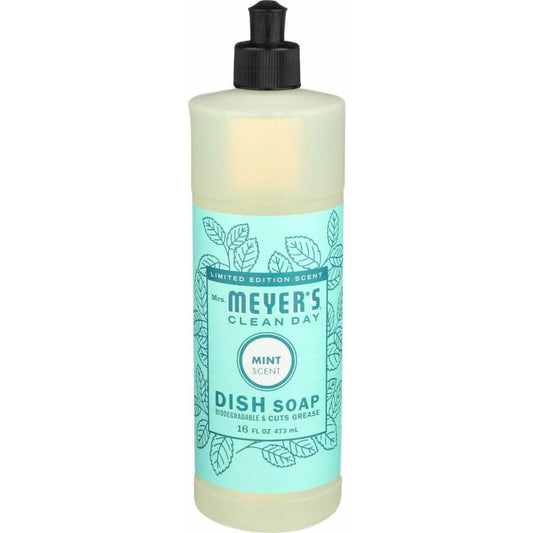 MRS MEYERS CLEAN DAY Mrs Meyers Clean Day Mint Dish Soap, 16 Fo