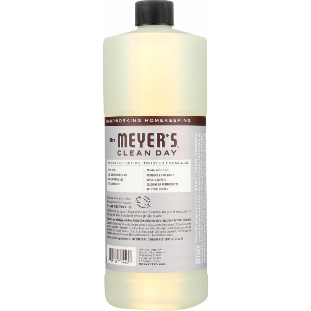 MRS MEYERS CLEAN DAY Mrs Meyers Clean Day Multi Clnr Concentrated, 32 Oz