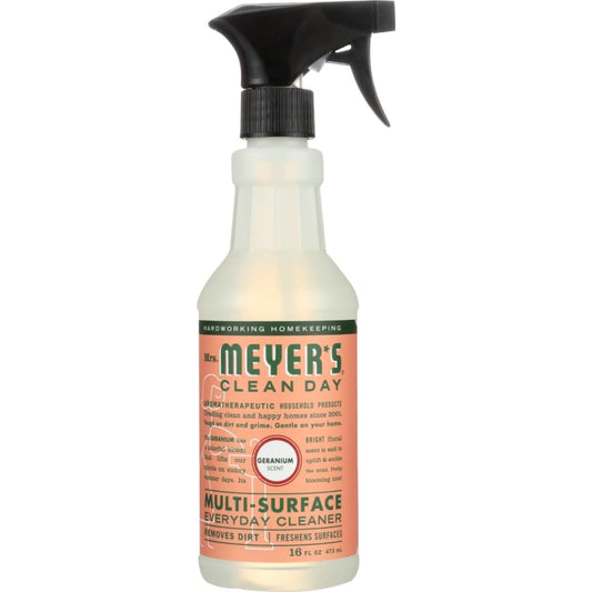 MRS MEYERS CLEAN DAY: Multi Clnr Geranium 16 OZ (Pack of 4) - Home Products > Cleaning Supplies - MRS MEYERS CLEAN DAY