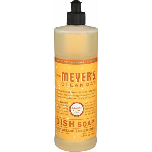 MRS MEYERS CLEAN DAY Mrs Meyers Clean Day Orange Clove Dish Soap, 16 Fo