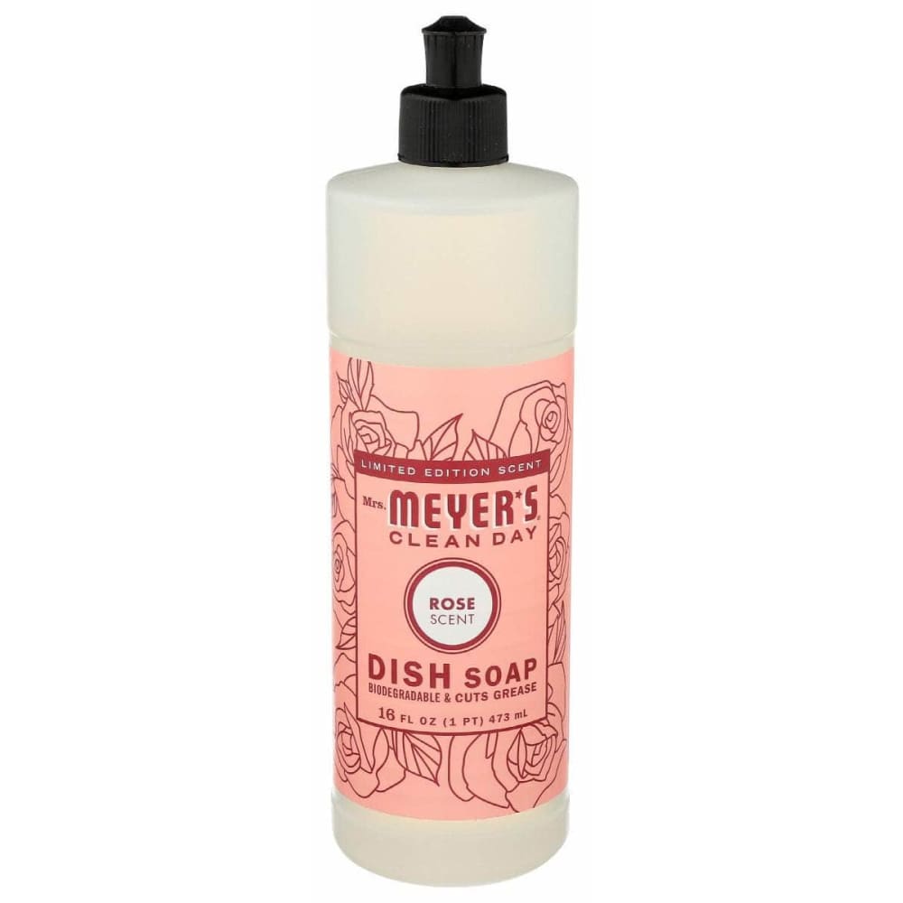 MRS MEYERS CLEAN DAY Mrs Meyers Clean Day Rose Dish Soap, 16 Oz