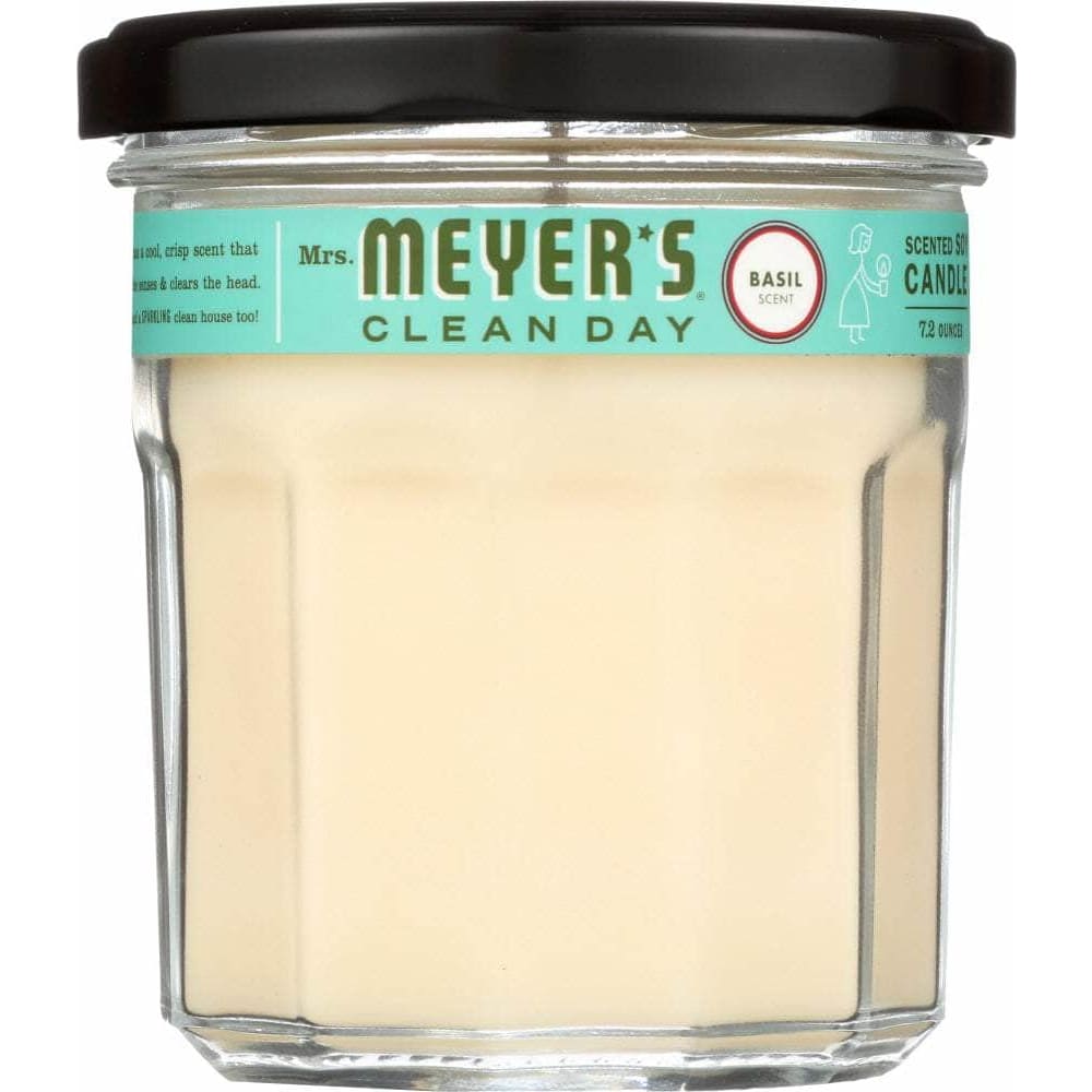 Mrs Meyers Clean Day Mrs Meyers Clean Day Scented Soy Candle Basil Scent, 7.2 oz