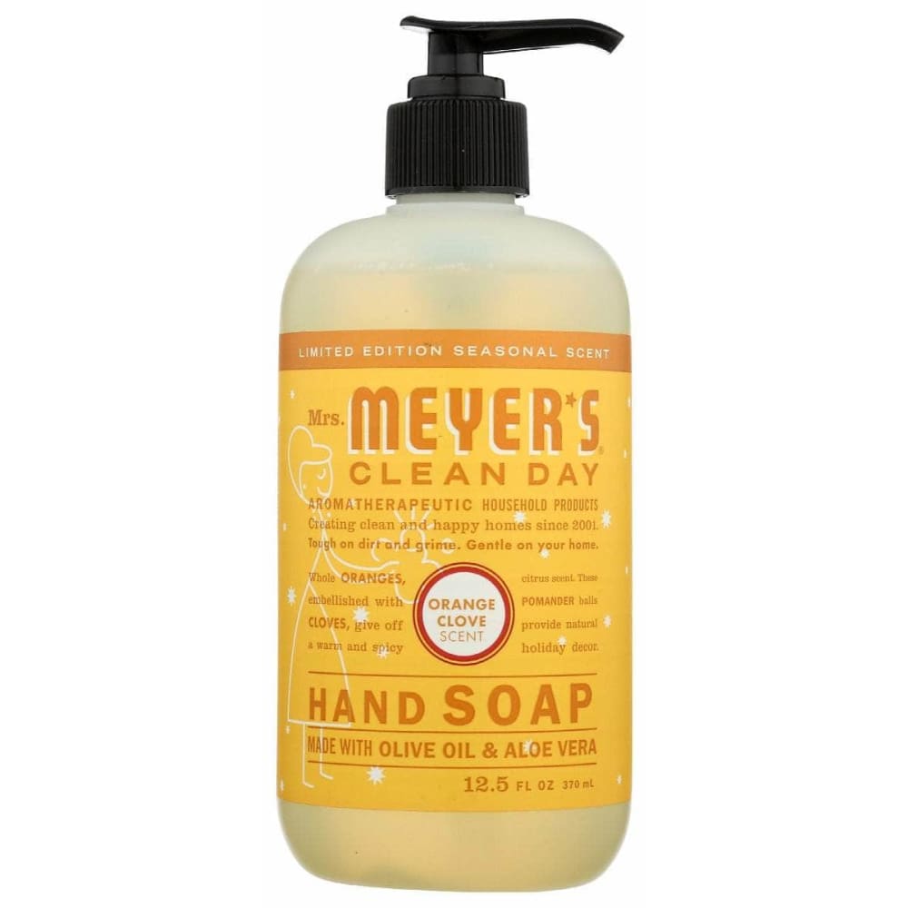 MRS MEYERS CLEAN DAY MRS MEYERS CLEAN DAY Soap Hand Lq Hol Orng Cl, 12.5 oz