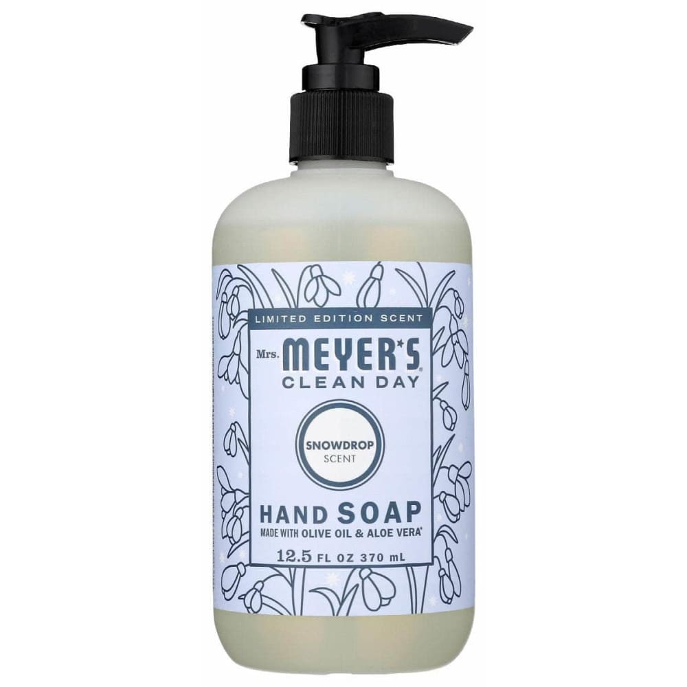 MRS MEYERS CLEAN DAY MRS MEYERS CLEAN DAY Soap Hand Lq Hol Snw Drp, 12.5 oz