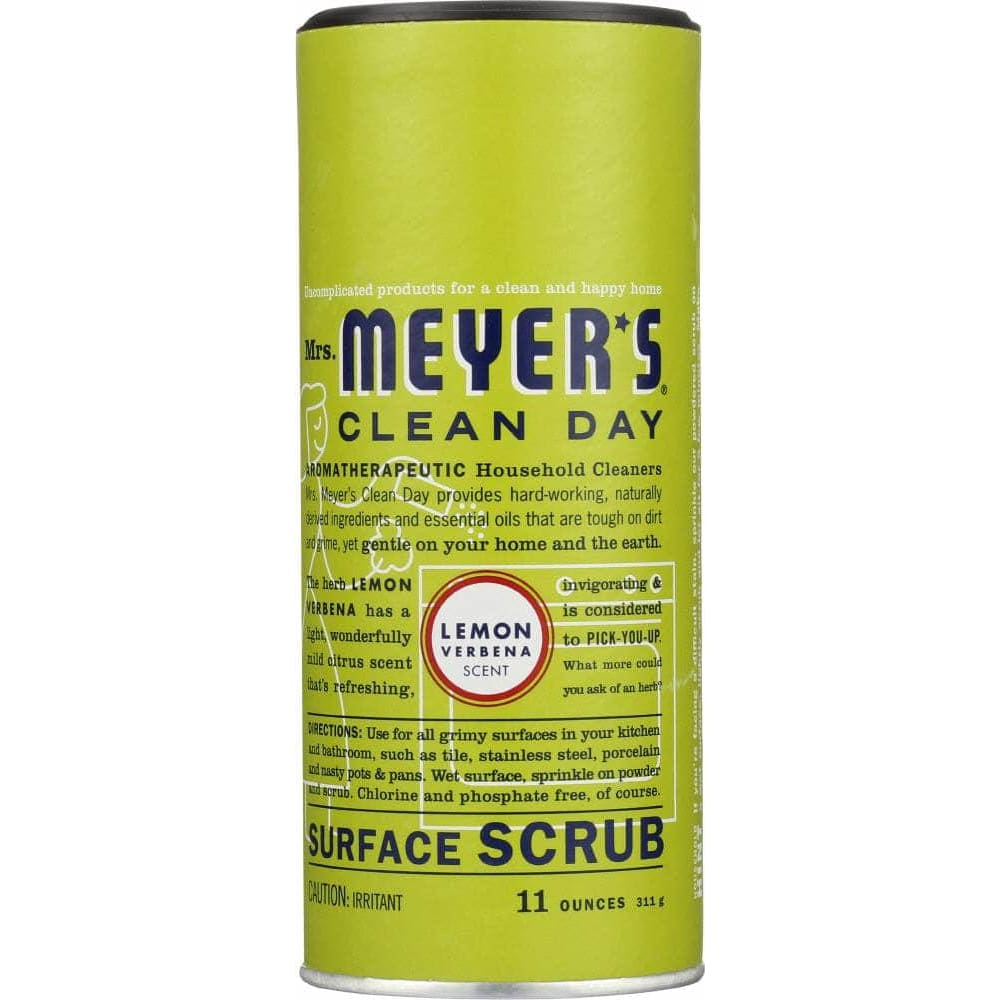 Mrs Meyers Clean Day Mrs. Meyer's Clean Day Surface Scrub Lemon Verbena Scent, 11 oz