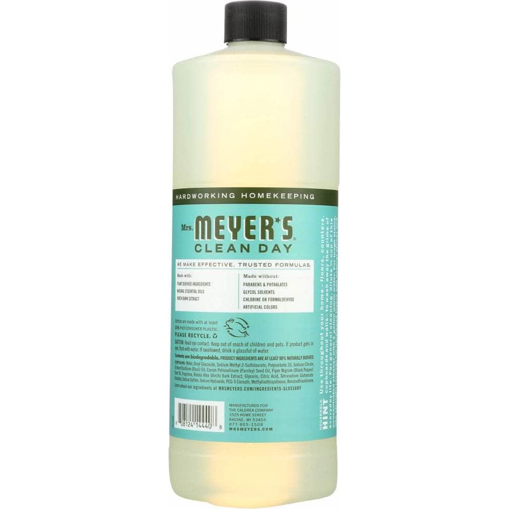 MRS MEYERS CLEAN DAY Mrs. Meyer'S Multi-Surface Concentrate Basil Scent, 32 Oz