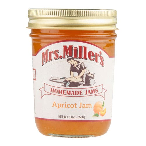 Mrs. Miller’s Apricot Jam 9oz (Case of 12) - Misc/Jelly Jams & Spreads - Mrs. Miller’s
