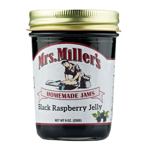 Mrs. Miller's Black Raspberry Jelly 9oz (Case of 12) | ShelHealth