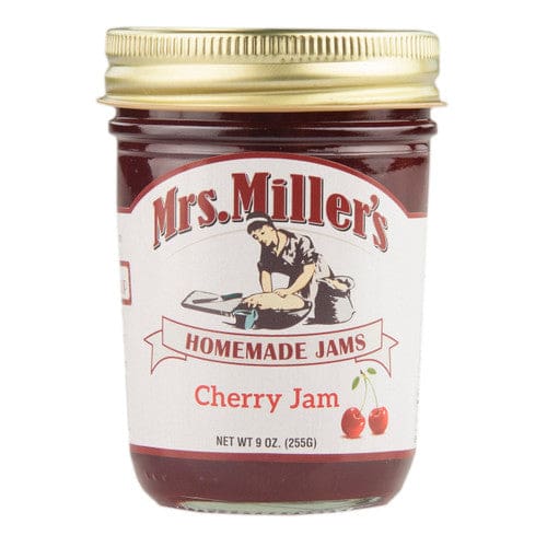 Mrs. Miller’s Cherry Jam 9oz (Case of 12) - Misc/Jelly Jams & Spreads - Mrs. Miller’s