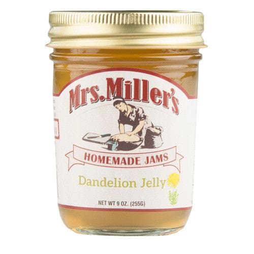 Mrs. Miller’s Dandelion Jelly 9oz (Case of 12) - Misc/Jelly Jams & Spreads - Mrs. Miller’s