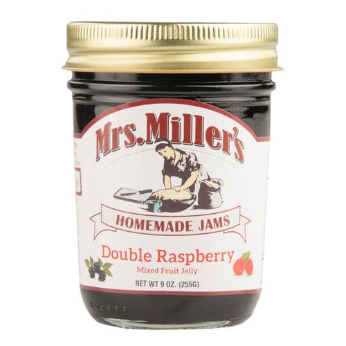 Mrs. Miller’s Double Raspberry Jelly 9oz (Case of 12) - Misc/Jelly Jams & Spreads - Mrs. Miller’s