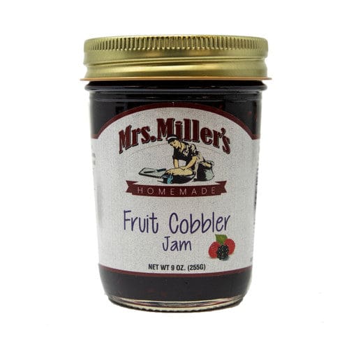 Mrs. Miller’s Fruit Cobbler Jam 9oz (Case of 12) - Misc/Jelly Jams & Spreads - Mrs. Miller’s