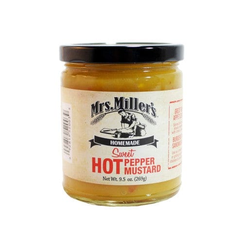 Mrs. Miller’s Hot Pepper Mustard 9.5oz (Case of 12) - Misc/Misc Bulk Foods - Mrs. Miller’s
