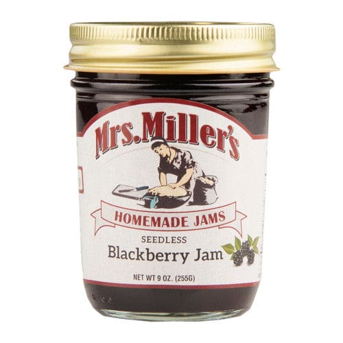 Mrs. Miller’s Seedless Blackberry Jam 9oz (Case of 12) - Misc/Jelly Jams & Spreads - Mrs. Miller’s