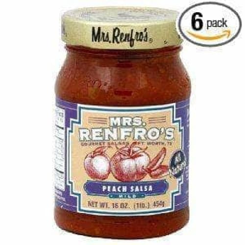 Mrs Renfros Mrs. Renfro's Mild Peach Salsa, 16 oz