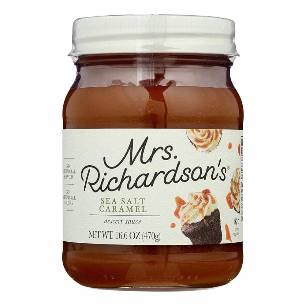 MRS RICHARDSONS MRS RICHARDSONS Sea Salt Caramel Dessert Sauce, 16.6 oz