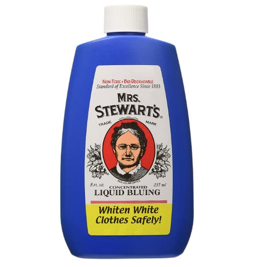 MRS STEWARTS: Liquid Bluing 8 oz (Pack of 5) - Home Products > Laundry Detergent - MRS STEWARTS