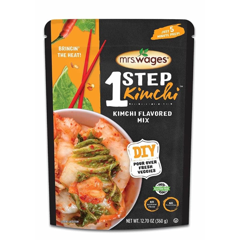MRS WAGES Grocery > Cooking & Baking > Seasonings MRS WAGES: 1 Step Kimchi Flavored Mix, 12.7 oz