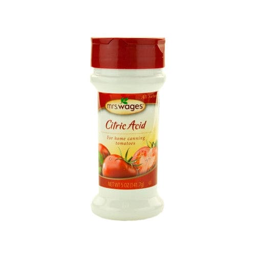 Mrs. Wages Citric Acid 5oz (Case of 12) - Cooking/Bulk Spices - Mrs. Wages